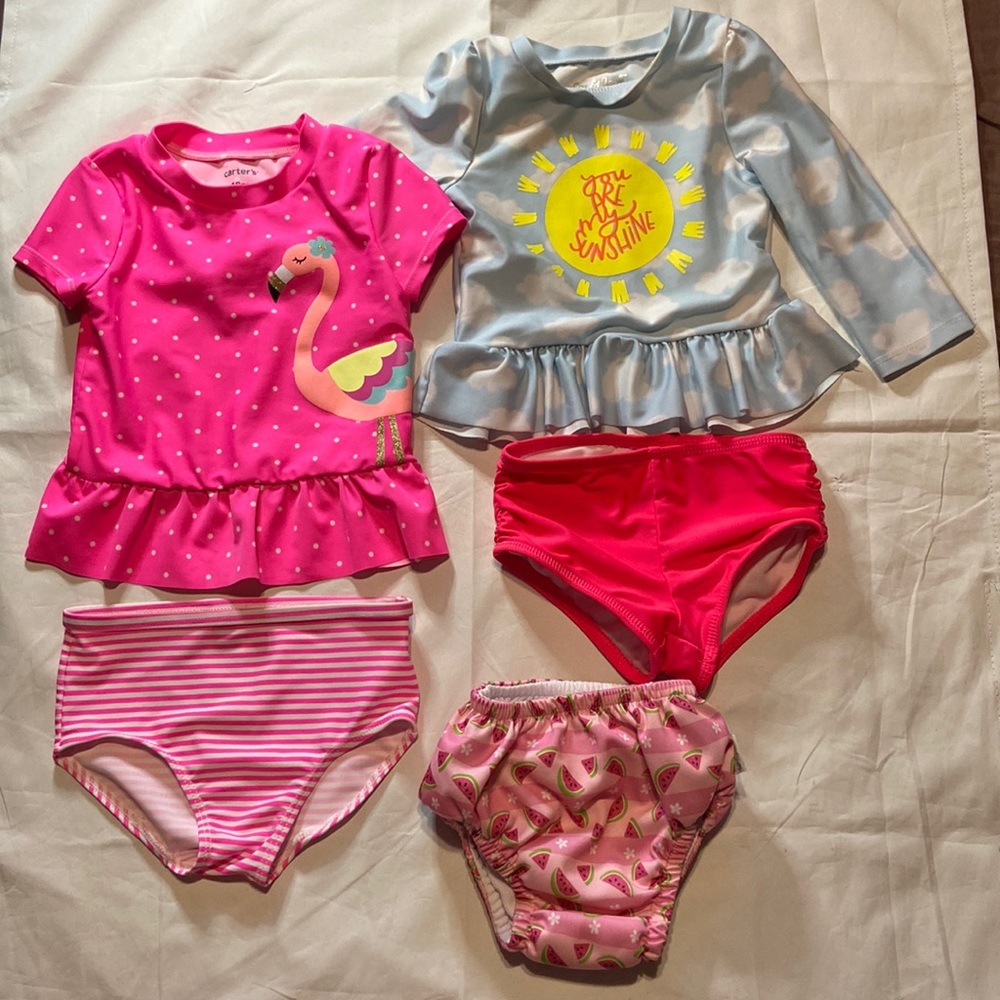 Girls Swim Lot
